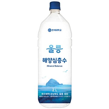 울릉심층수 연세대학교 울릉 해양심층수 2L (12개)