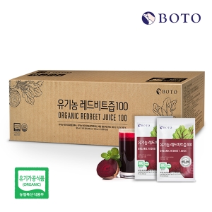  보뚜슈퍼푸드 보뚜 유기농 레드비트즙 비트즙 독일산실속형 90ml 100포 [1개]