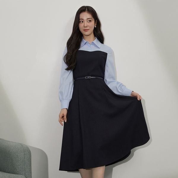 로엠 셔츠매칭 원피스 126327_이미지