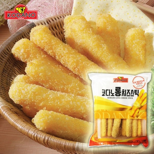 코다노 롱치즈스틱 1kg 치즈볼 모짜렐라 자연치즈 1개
