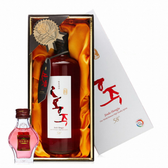 대대로영농조합법인 진도 홍주 명품 750ml+진도 홍주 미니어쳐 50ml (1개)_이미지