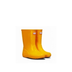 헌터 키즈 퍼스트 클래식 글로스 레인부츠 옐로우 (KFT5094RGLRYL)