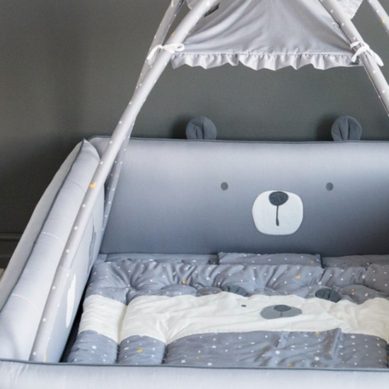 아이조아페어리 조아뜨 모던베어 프리미엄 범퍼침대 (특대형)