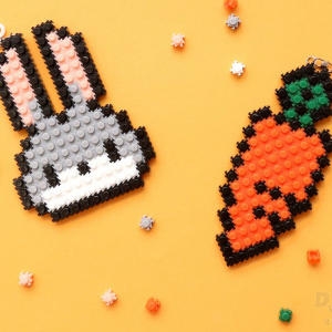 민화샵 토끼와 당근 디폼블럭 8mm