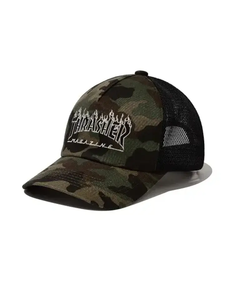 트레셔 메쉬 코튼 5각 캡 카모 TR2502CA01CA