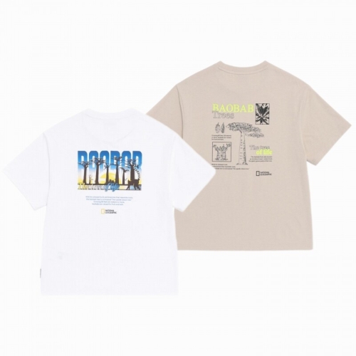 내셔널지오그래픽 키즈 K262UTS110 냉감 ESG 그래픽1 반팔 티셔츠_이미지