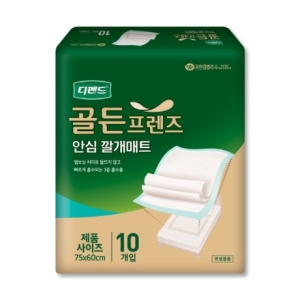 유한킴벌리 디펜드 골든프렌즈 안심 깔개매트 10개 (10팩(100개))