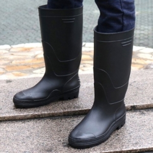 오너클랜 남성 데일리 고무 소재 낚씨 작업 롱 레인 부츠 W796BD4