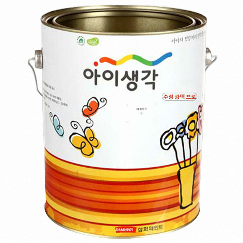 삼화페인트 아이생각 수성 광택 프로 페인트 (4L)