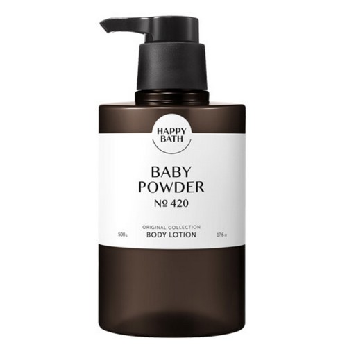 아모레퍼시픽 해피바스 오리지널 컬렉션 바디로션 베이비파우더 500g (5개)