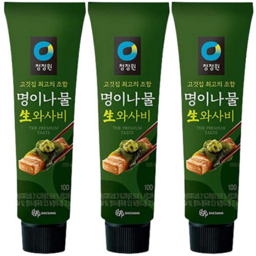 청정원 명이나물 생와사비 100g (3개)_이미지