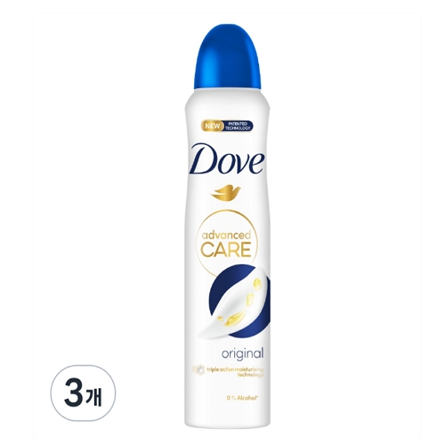 도브 오리지널 데오드란트 스프레이 150ml (3개)_이미지