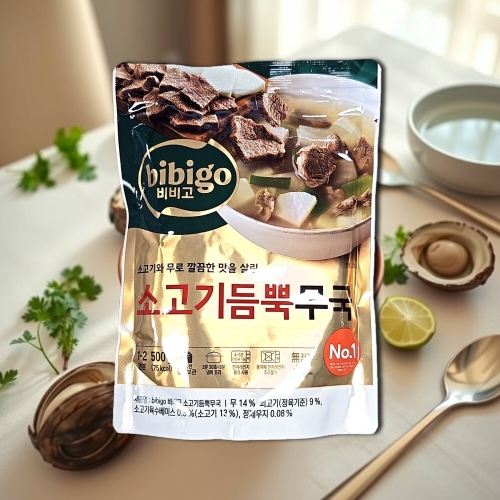 CJ제일제당 비비고 소고기 듬뿍 무국 500g (8개)