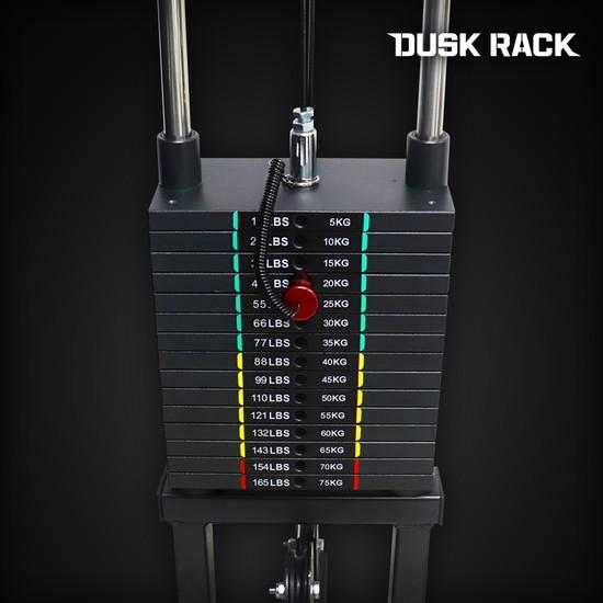 더스크랙 리얼미니랙 전용 랫타워 무게블럭 (75kg)_이미지