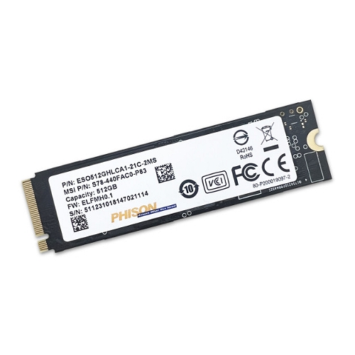 파이슨 ESO512GHLCA1-21C M.2 NVMe 중고 [512GB]