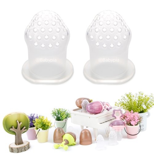 예꼬맘 트위스트 실리콘 과즙망 리필 2P