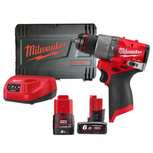 밀워키 M12 FPD2 (3.0Ah+6.0Ah, 배터리 2개)_이미지