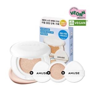 어뮤즈 세라믹 스킨 퍼펙터 쿠션 15g (본품1개+리필1개)_이미지
