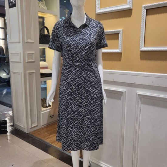 BCBG t 바나나 프린트 원피스 B4B5O692