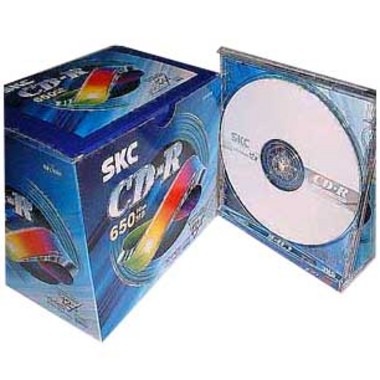 SKC SKC 650MB 쥬얼 10장 블루