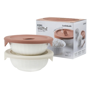 락앤락 바로한끼 도자기 밥용기 355ml (2개)_이미지