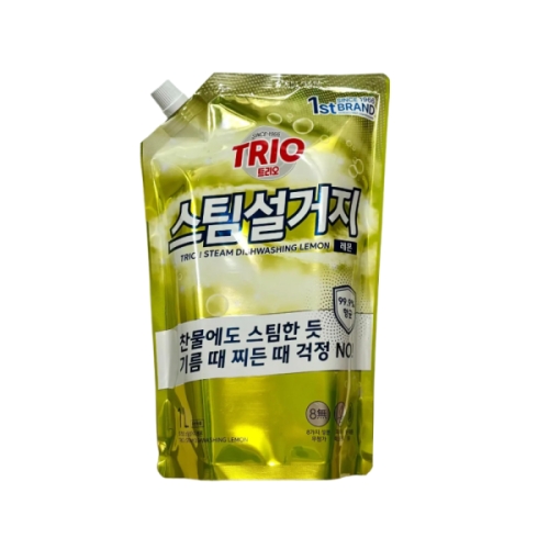 트리오 스팀설거지 레몬 1L (1개)_이미지