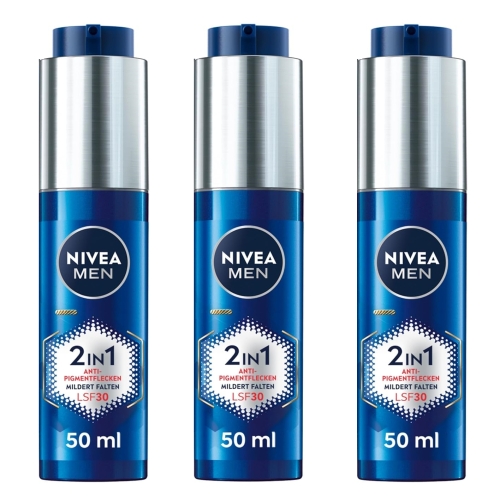  니베아포맨 맨 2in1 파워 데이 크림 50ml [3개]
