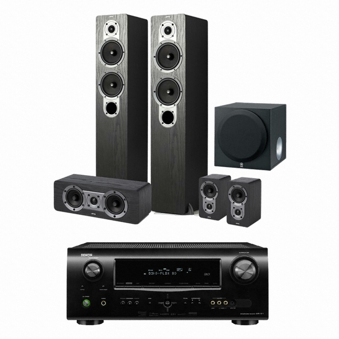 야모 S426 5.1채널 + 데논 AV리시버 (AVR-1611, YST-SW012)