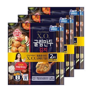 오뚜기 X.O. 굴림만두 김치 350g (6개)_이미지