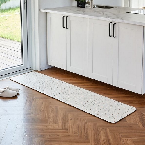  모던하우스 체크테라조 양면 주방매트 [180x44cm]