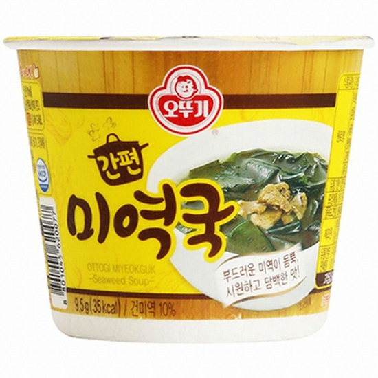 오뚜기 간편 미역국 9.5g (4개)