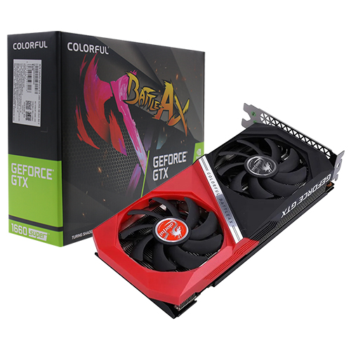COLORFUL 지포스 GTX 1660 SUPER 토마호크 DUO D6 6GB