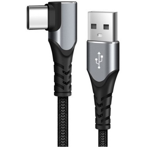 쿠팡 홈플래닛 C타입 ㄱ자형 케이블 CBAC02 (1m)