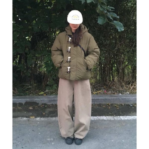 코드그라피 CGP 더플 패딩_올리브 914357