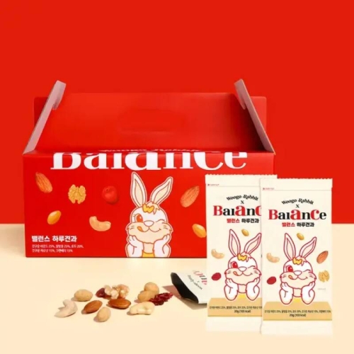 우고래빗 밸런스 하루견과 선물세트 20g 50개입