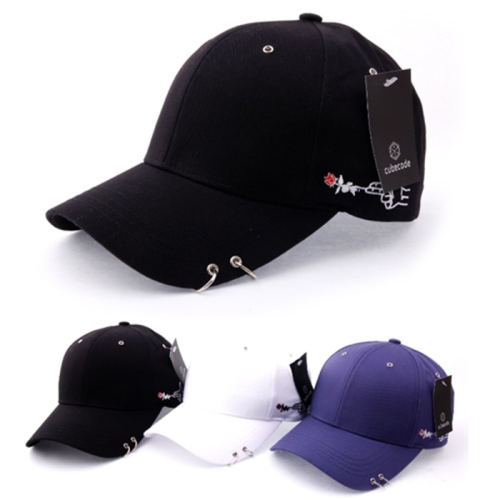 [불명] 찬스 ChanS 브랜드 봄 여름 장미 피어싱 볼캡 여자 남자 야구 모자CA-C3225_이미지