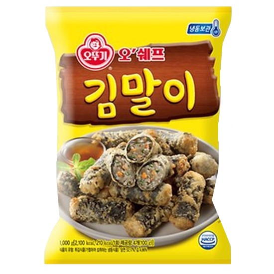 오뚜기 오쉐프 김말이 1kg (1개)_이미지