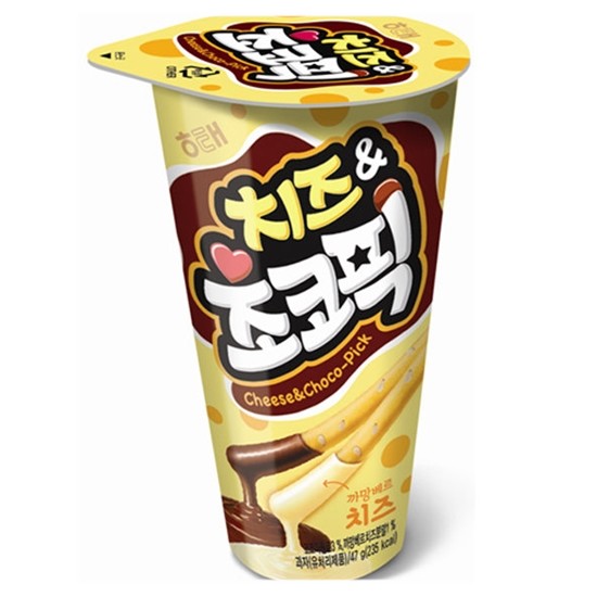 해태제과 치즈 초코픽 47g (8개)_이미지