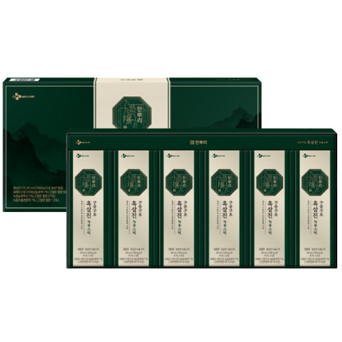 한뿌리 구증구포 흑삼진 녹용스틱 8ml 30포이미지입니다. 누르면 해당 게시물로 새창이동합니다.