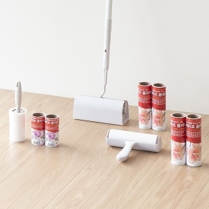 할메이드 돌돌이청소기 먼지제거기 테이프클리너 핸드형 16cm_이미지