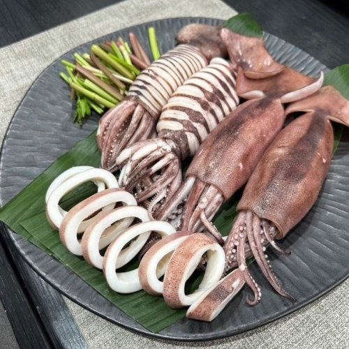 명진식품 손질 통오징어 220g (10개)_이미지