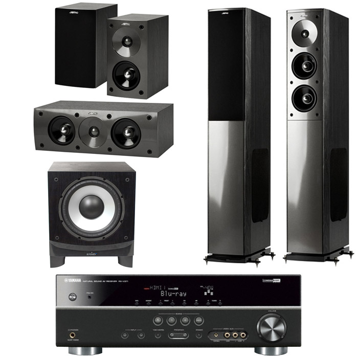 야모 S606 5.1채널 + 야마하 AV리시버 (RX-V371, ESW-C10)