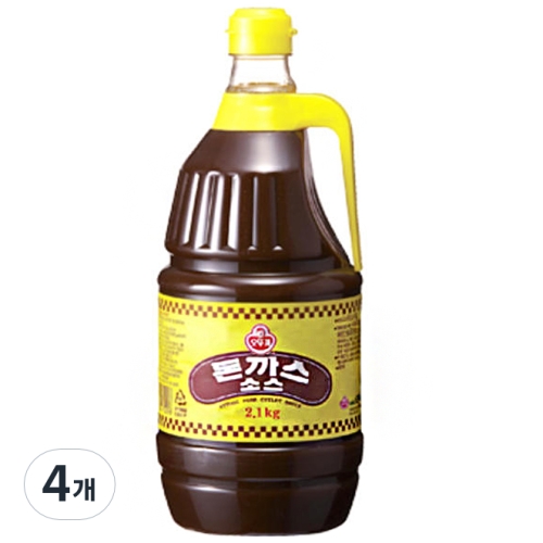 오뚜기 돈까스소스 2.1kg (4개)_이미지