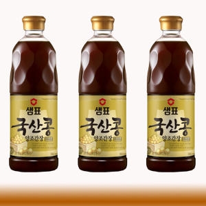 샘표식품 샘표 국산콩간장 860ml (3개)