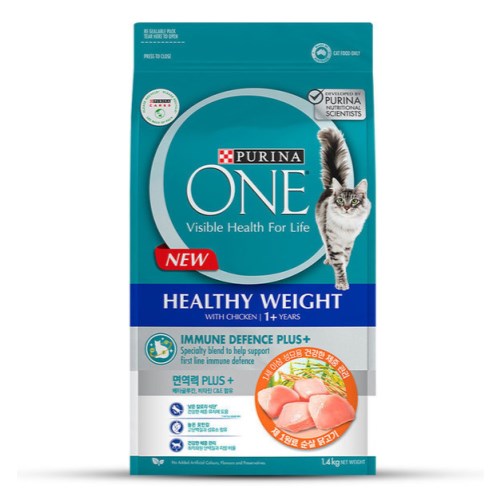 퓨리나 원(ONE) 1세 이상 성묘용 체중관리 1.4kg (1개)