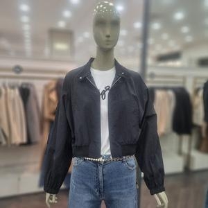 SISLEY 벤튼 볼륨 집업 점퍼 SAJPC2531 블랙_이미지