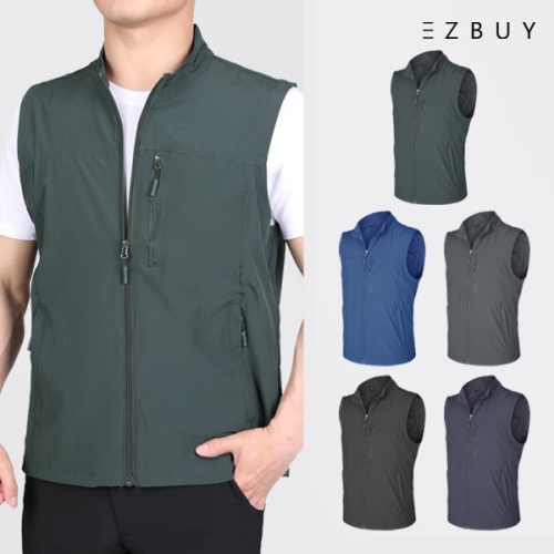 이지바이 슬로우 남성 여름용 가벼운 바람막이 조끼 JH31VE010M이미지입니다. 누르면 해당 게시물로 새창이동합니다.