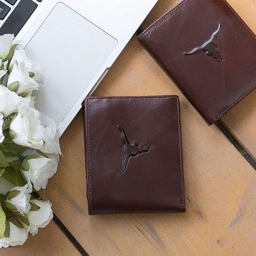 남성 가죽 중지갑 포켓 카드 현금 기념일 지갑 선물 WE86E61