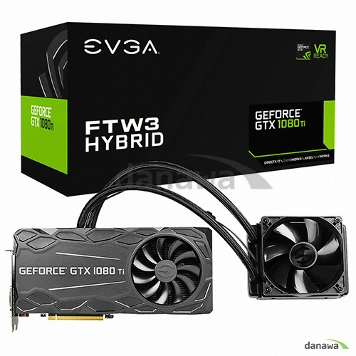 EVGA 지포스 GTX1080 Ti FTW3 HYBRID GAMING D5X 11GB_이미지