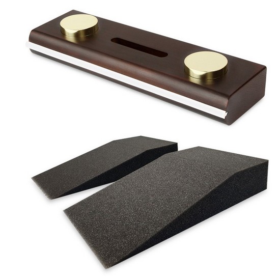 쉘톤 루키루키 인테리어 럭셔리 골프 퍼팅매트 (매트+우드리터너)_이미지